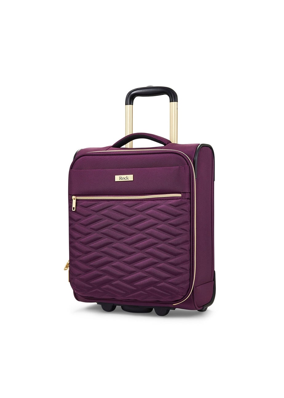 Rock Sloane Suitcase Purple