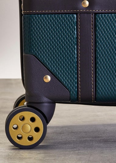 Rock Vintage Suitcase Emerald Green