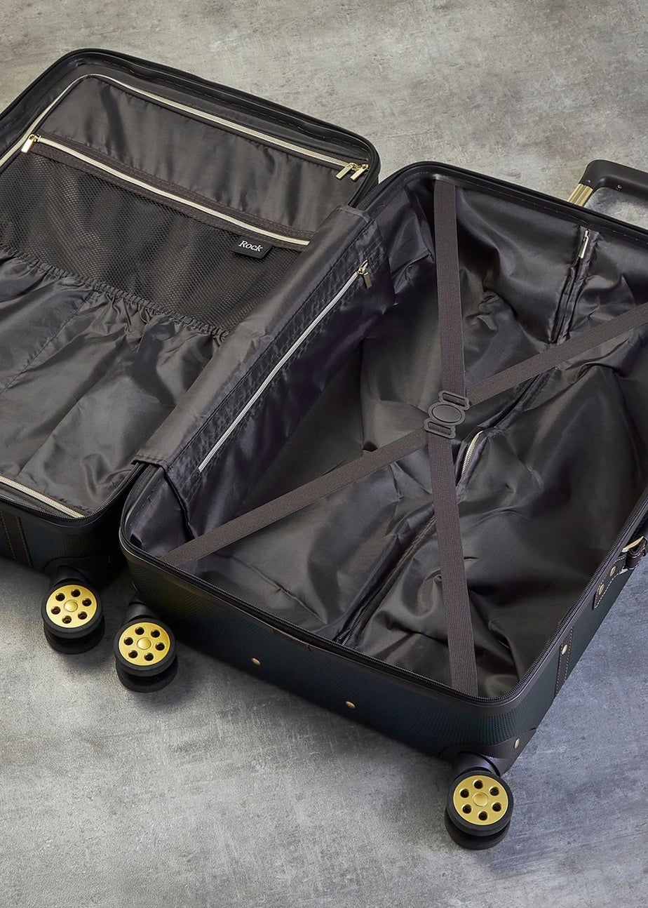 Rock Vintage Suitcase Emerald Green