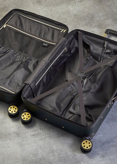 Rock Vintage Suitcase Emerald Green