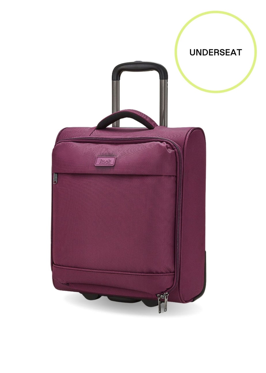 Rock Paris Suitcase Purple