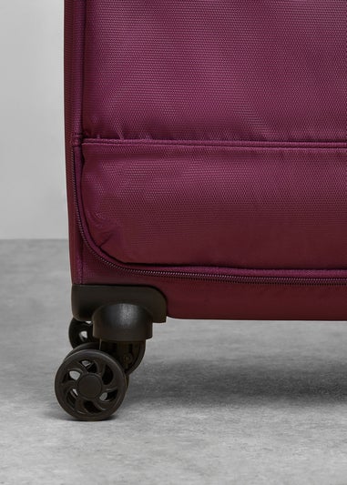 Rock Paris Suitcase Purple