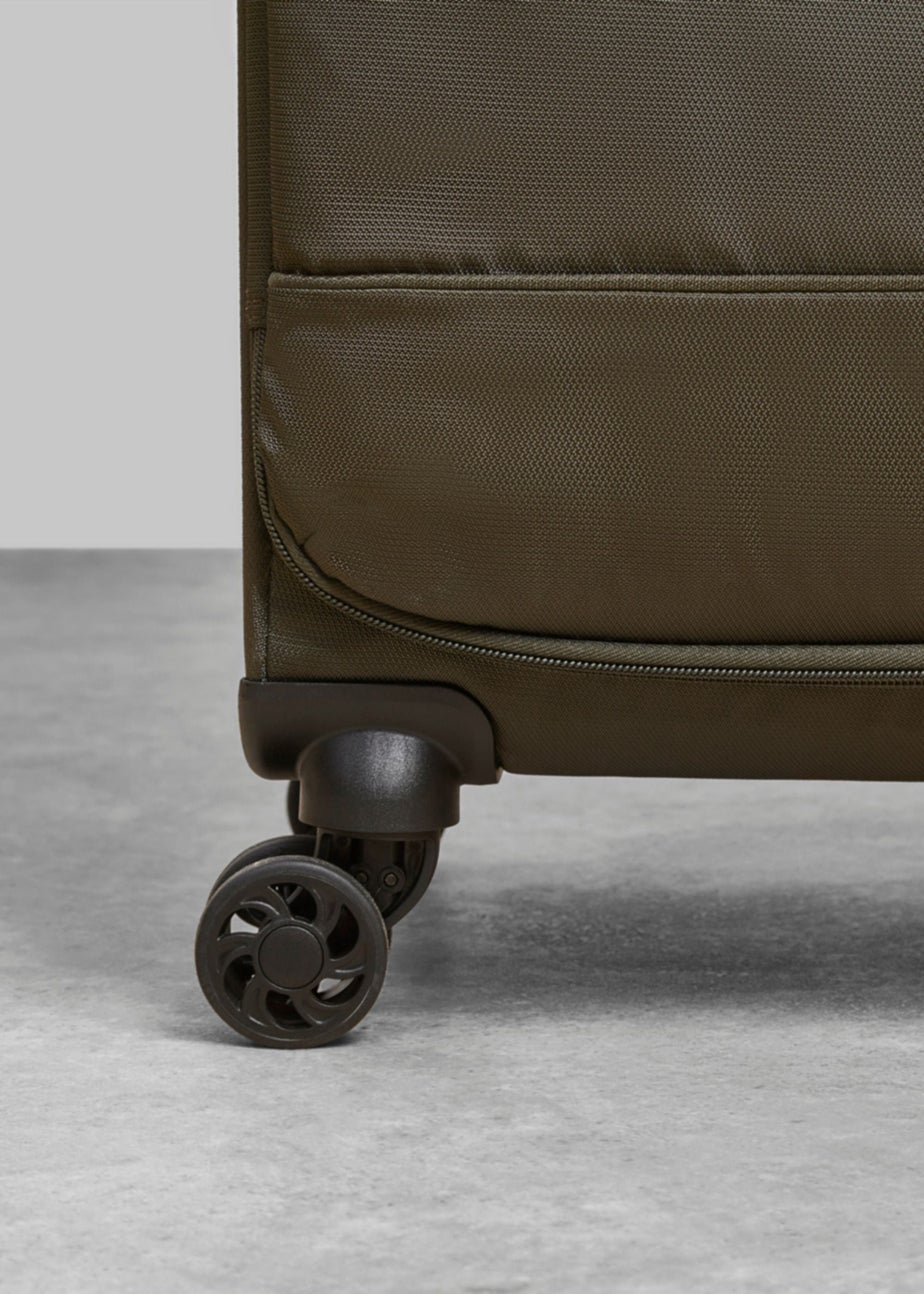 Rock Paris Suitcase Olive Green