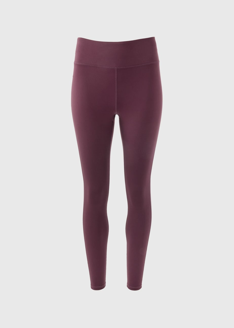 Souluxe Burgundy Gym Leggings