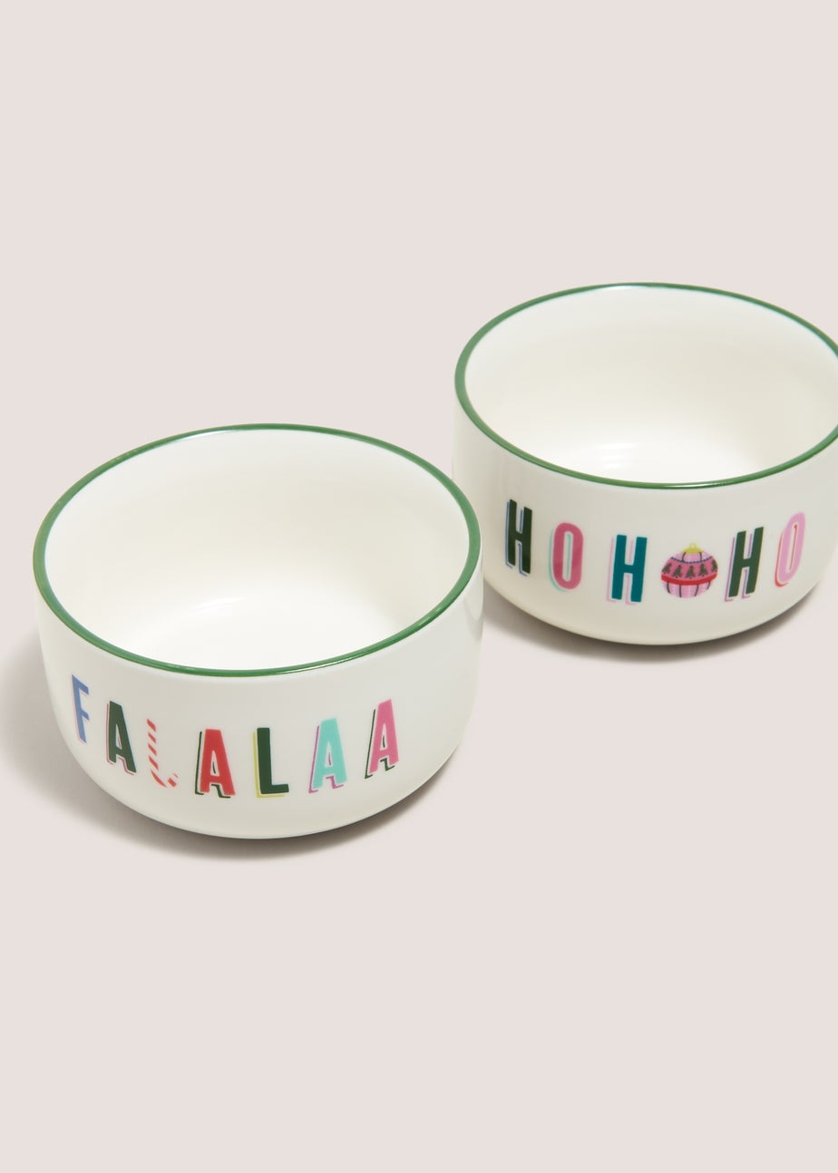Christmas Slogan Ramekins