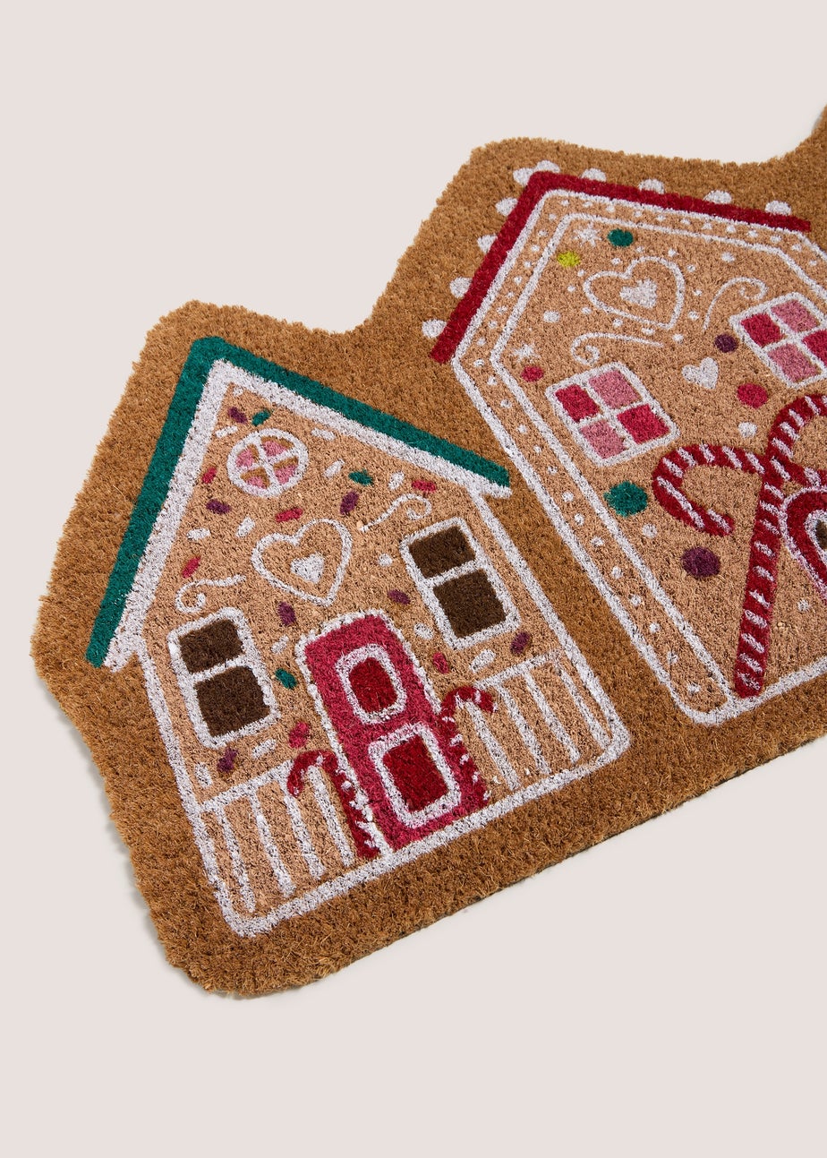 Christmas Gingerbread Doormat