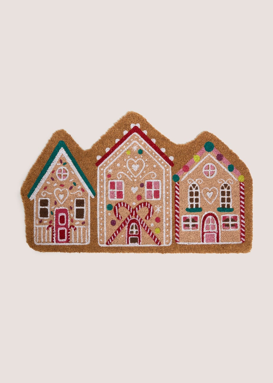 Christmas Gingerbread Doormat