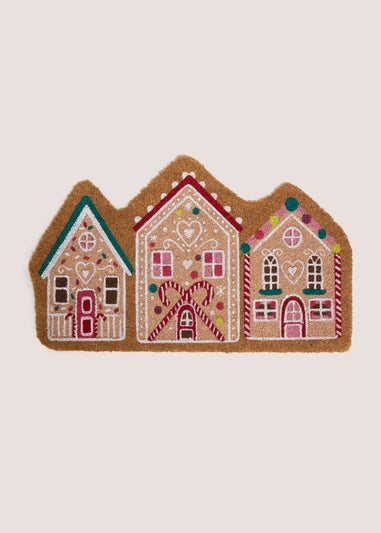 Christmas Gingerbread Doormat