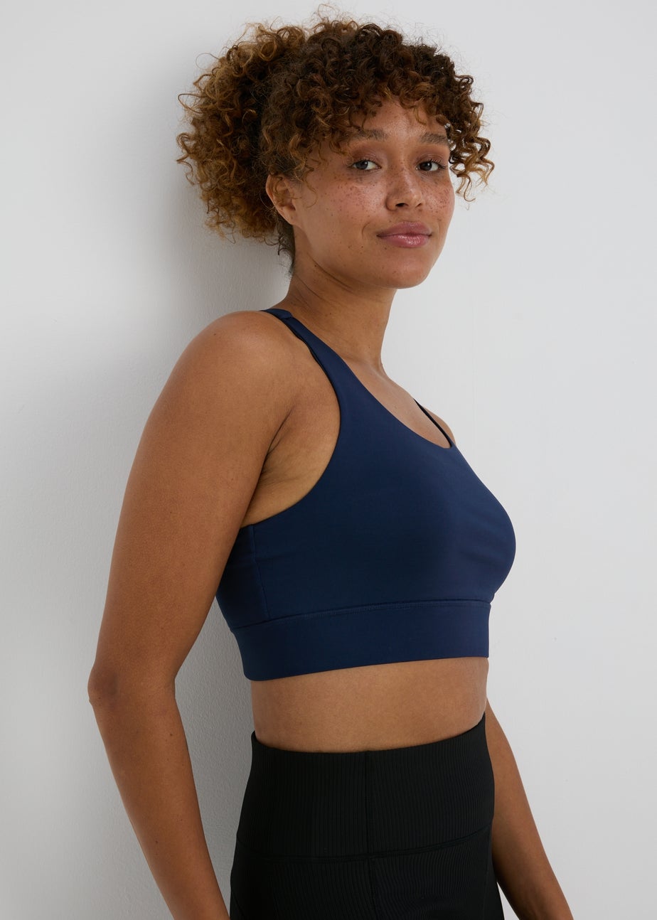 Souluxe Navy Crop Top