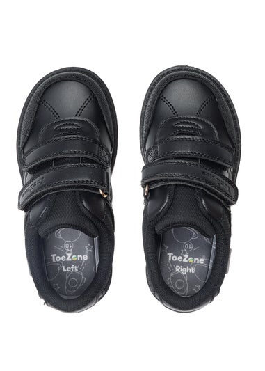 ToeZone Boys Black Cade Space Novelty Shoe (Younger 8-Older 3)