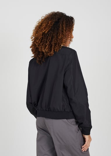 Brave Soul Black Bomber Jacket