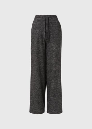 Grey Wide Leg Trousers