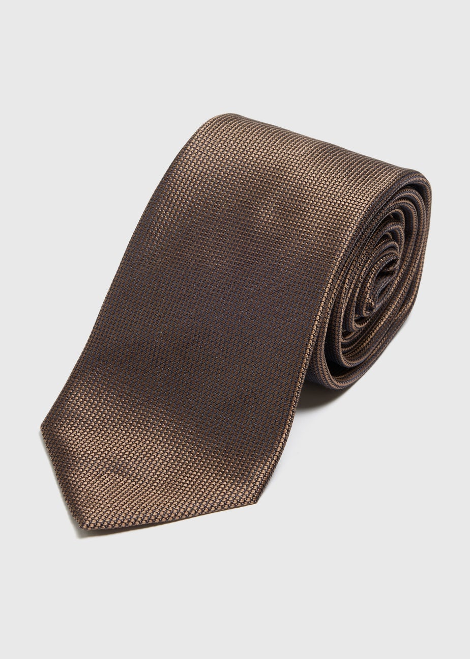 Taylor & Wright Brown Paisley Tie