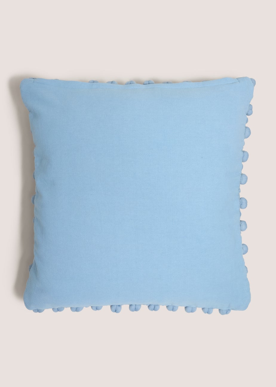 Blue Bobble Cushion (43cm x 43cm)