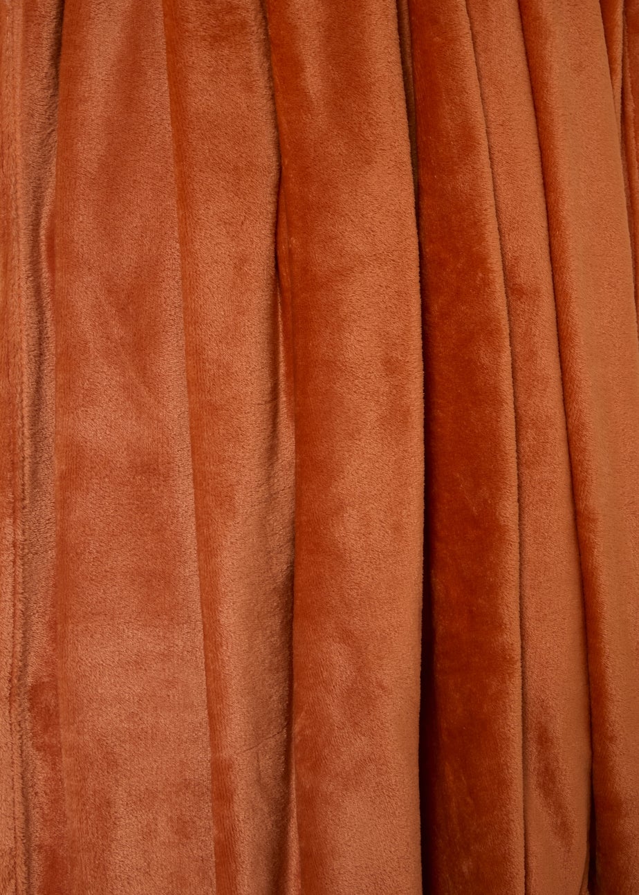 Large Rust Throw