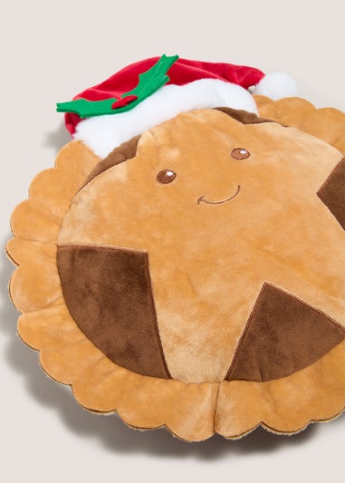 Mince Pie Shaped Cushion