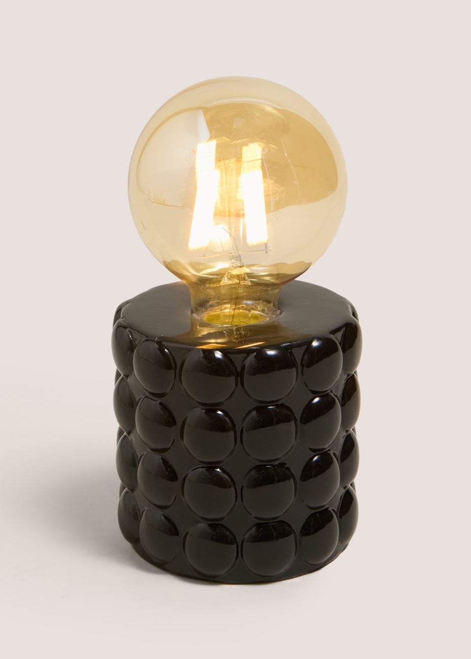 Black Bobble LED Lamp