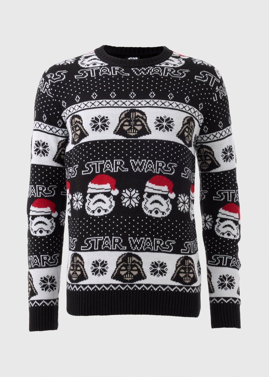 Star Wars Black Christmas Jumper