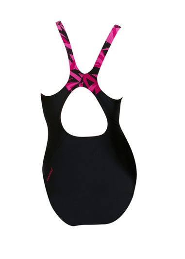 Speedo Black Hyperboom Splice Eco Endurance One Piece Swimsuit