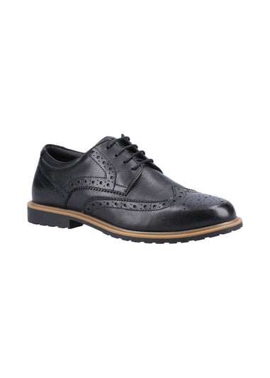 Hush Puppies Black/Brown Verity Brogue