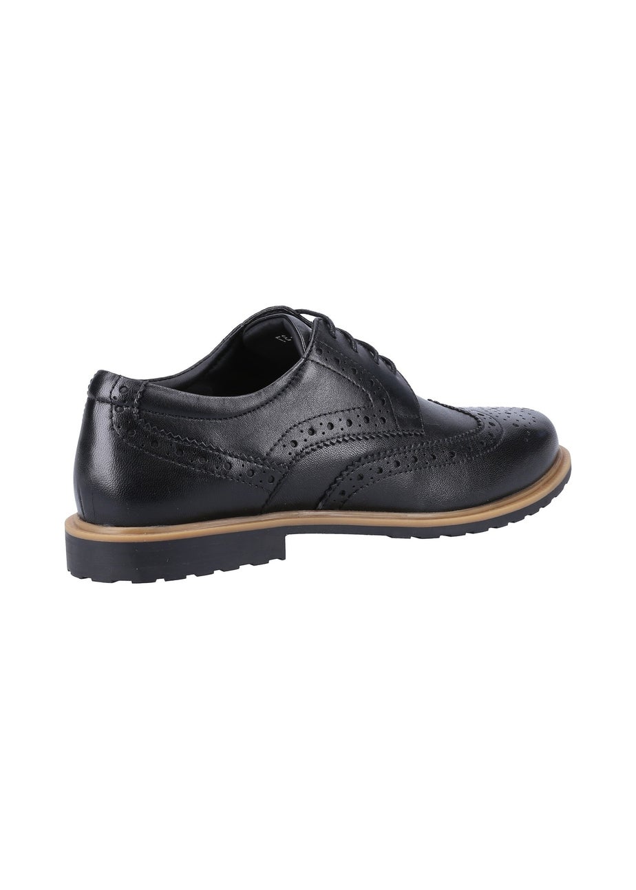 Hush Puppies Black/Brown Verity Brogue