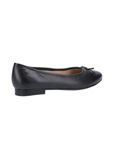 Hush Puppies Black Naomi Ballet Shoe