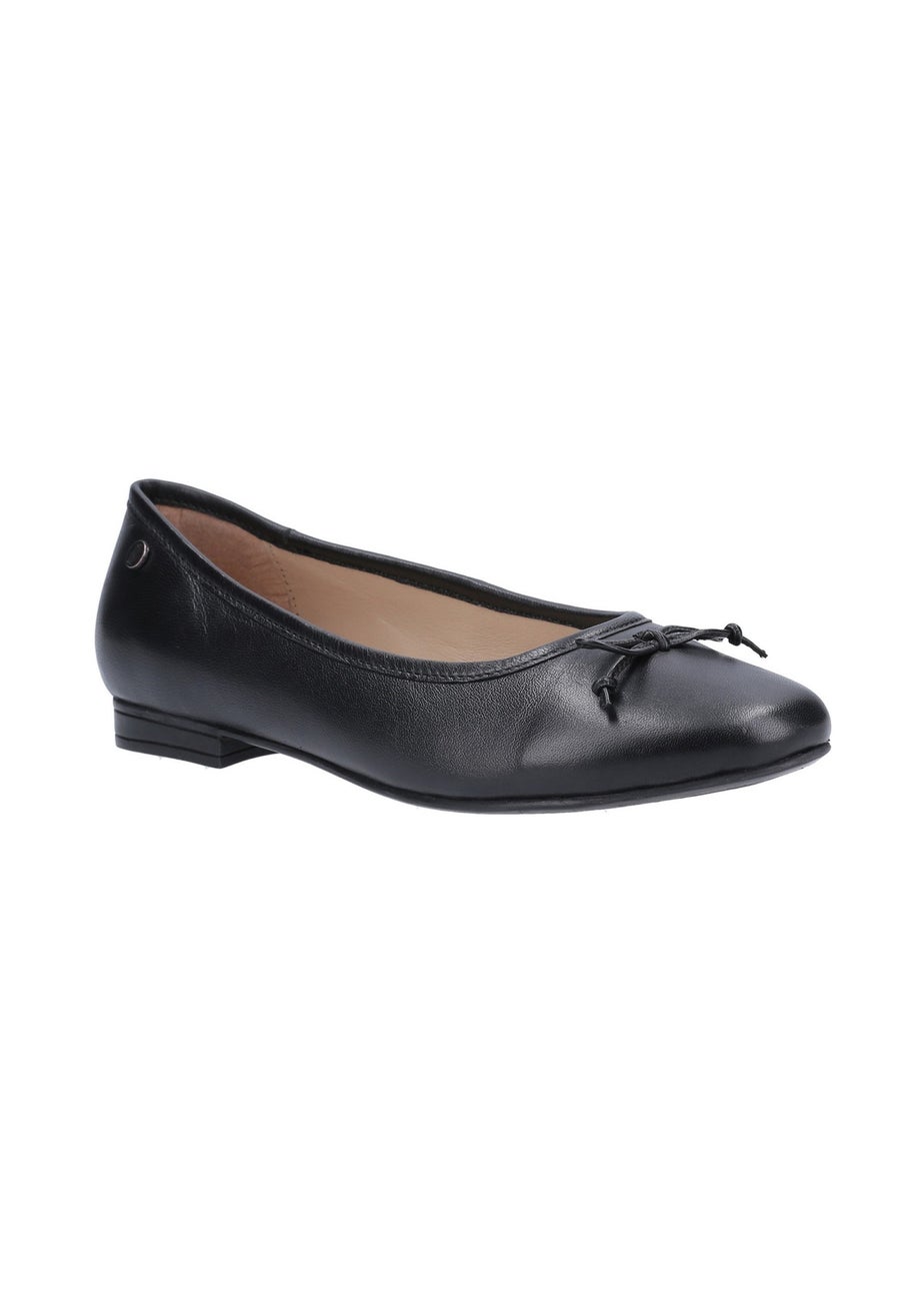Hush Puppies Black Naomi Ballet Shoe