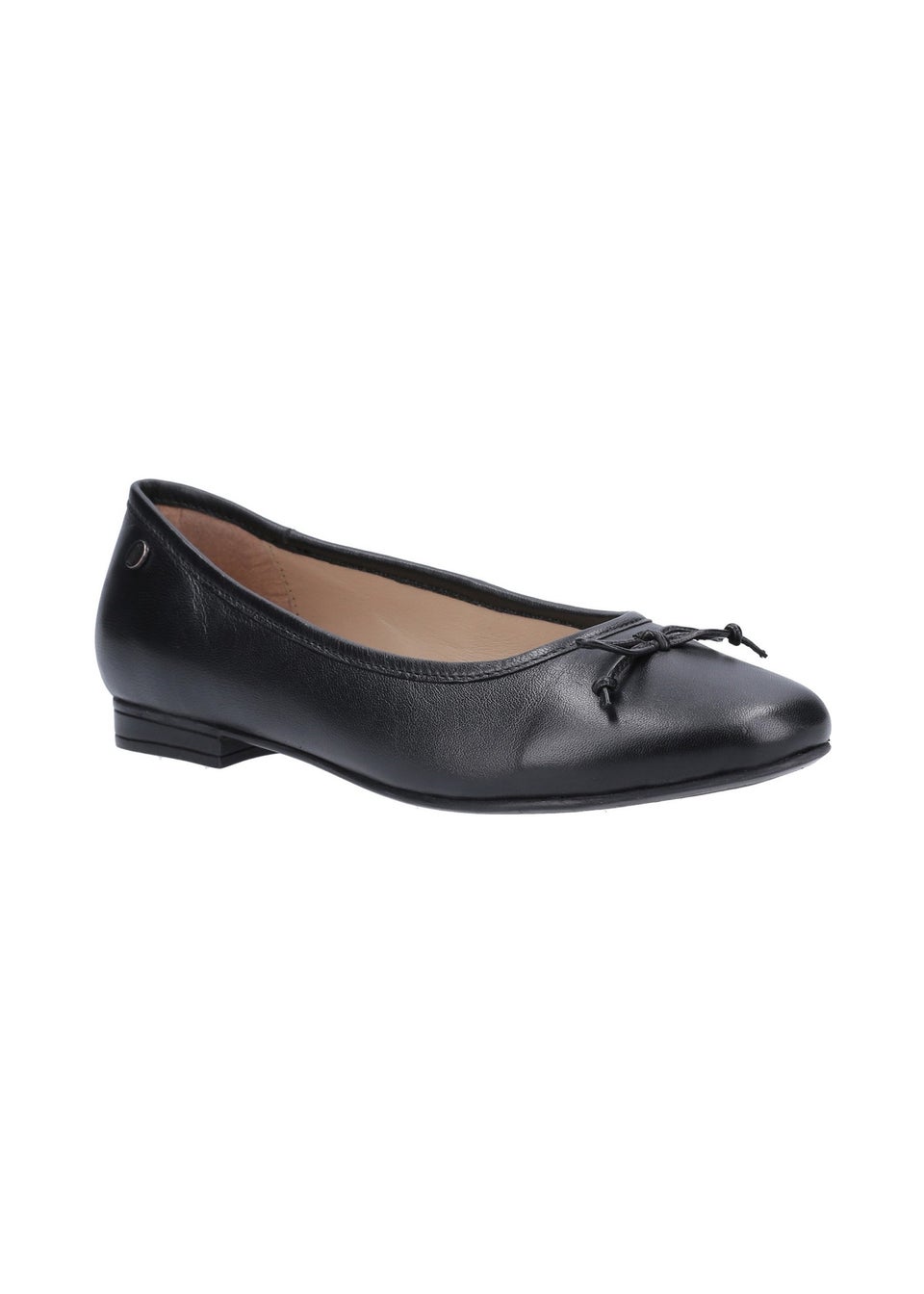 Hush Puppies Black Naomi Ballet Shoe
