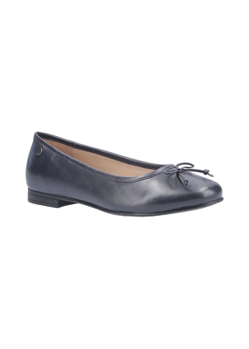 Hush Puppies Navy Naomi Ballet Shoe
