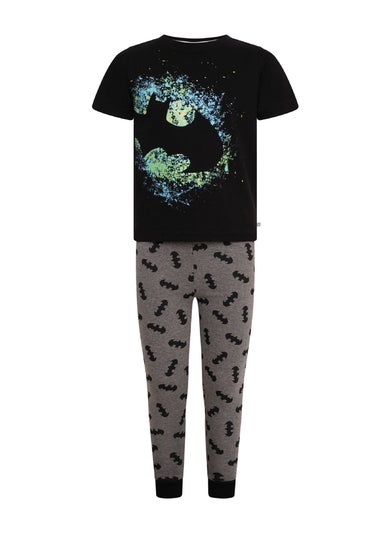 DC Comics Boys Black Batman Pyjama Set (4-8 yrs)