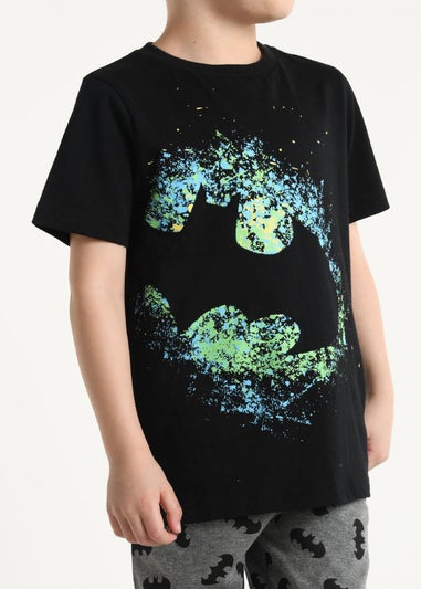 DC Comics Boys Black Batman Pyjama Set (4-8 yrs)