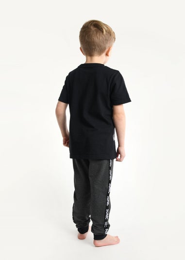 Sonic Boys Black Pyjama Set (4-8 yrs)