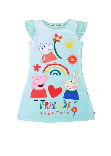 Peppa Pig Kids Blue Nightie (12 mths-4 yrs)