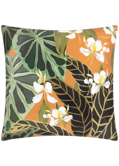 Wylder Tropics Multi Kali Leaves Filled Outdoor Cushions (50cm x 50cm x 8cm)