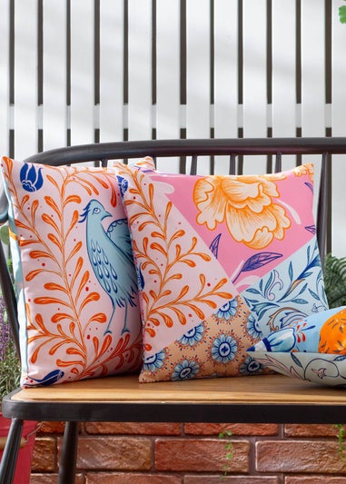 furn. Multi Azzar Filled Outdoor Cushions (43cm x 43cm x 8cm)