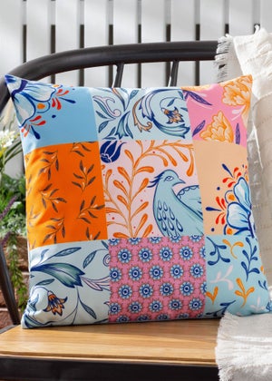 furn. Multi Azzar Filled Outdoor Cushions (43cm x 43cm x 8cm)