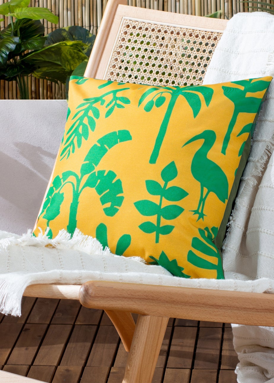 furn. Teal Marula Filled Outdoor Cushions (43cm x 43cm x 8cm)