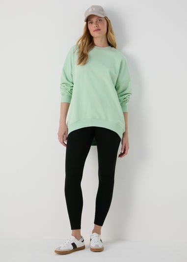 Green Oversized Sweatshirt