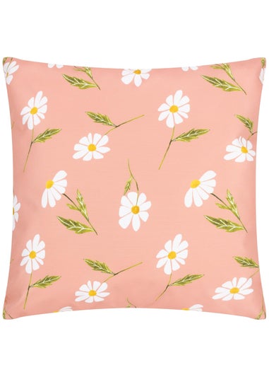 Wylder Nature Daisies Filled Outdoor Cushion (43cm x 43cm x 8cm)