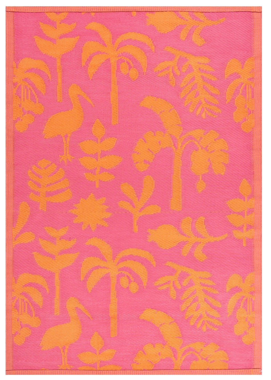 furn. Orange Marula Outdoor 100% Recycled Rug (120 x 180cm)