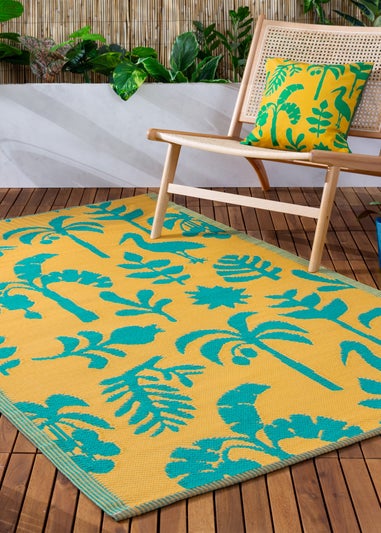 furn. Yellow Marula Outdoor Rug (120 x 180cm)