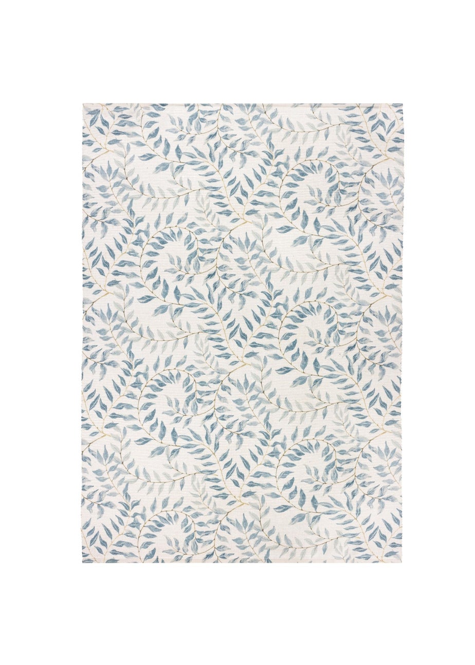 Evans Lichfield Green Vinea Outdoor Washable Rug (120 x 170cm)
