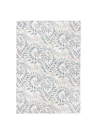 Evans Lichfield Green Vinea Outdoor Washable Rug (120 x 170cm)