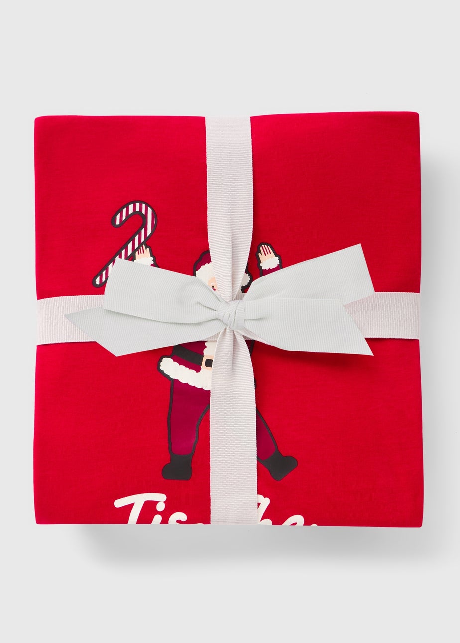 Red Tis The Season Pyjama Set