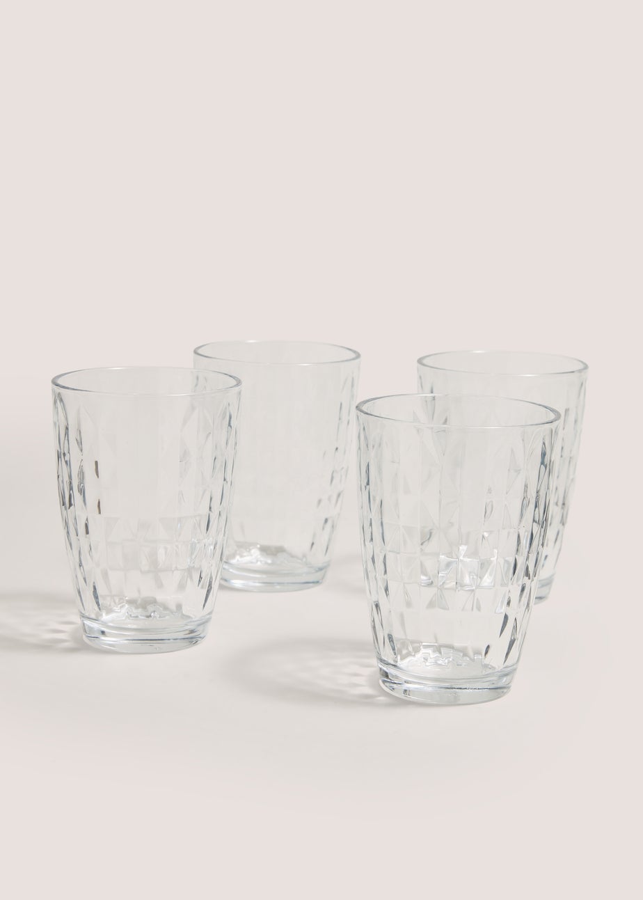 4 Pack Casablanca Long Glasses