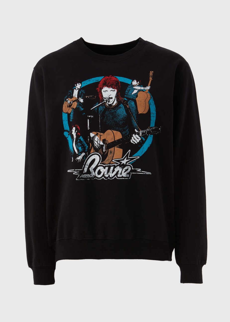 Black Bowie Sweatshirt