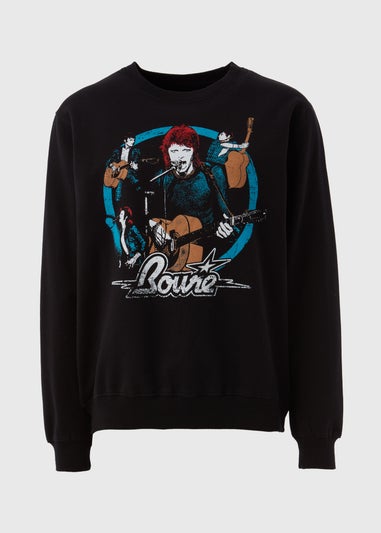 Black Bowie Sweatshirt
