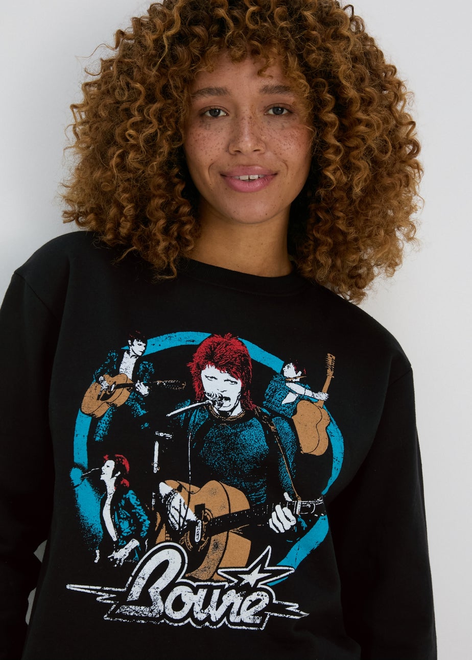 Black Bowie Sweatshirt