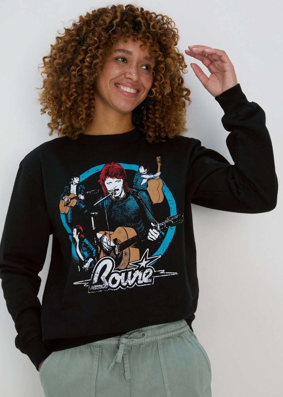 Black Bowie Sweatshirt