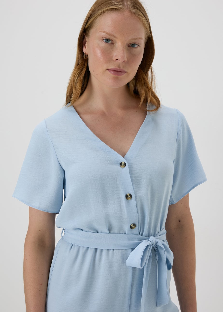 Blue Airflow Playsuit